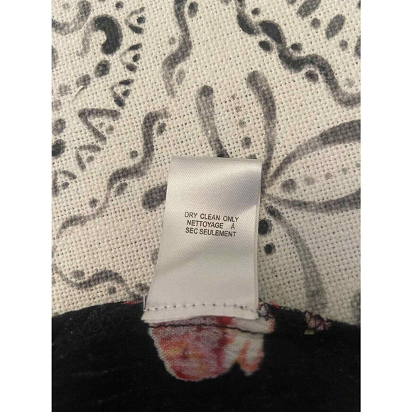 DR2 Floral Top Flutter Short Sleeve Women's XS NWT - Picture 6 of 9